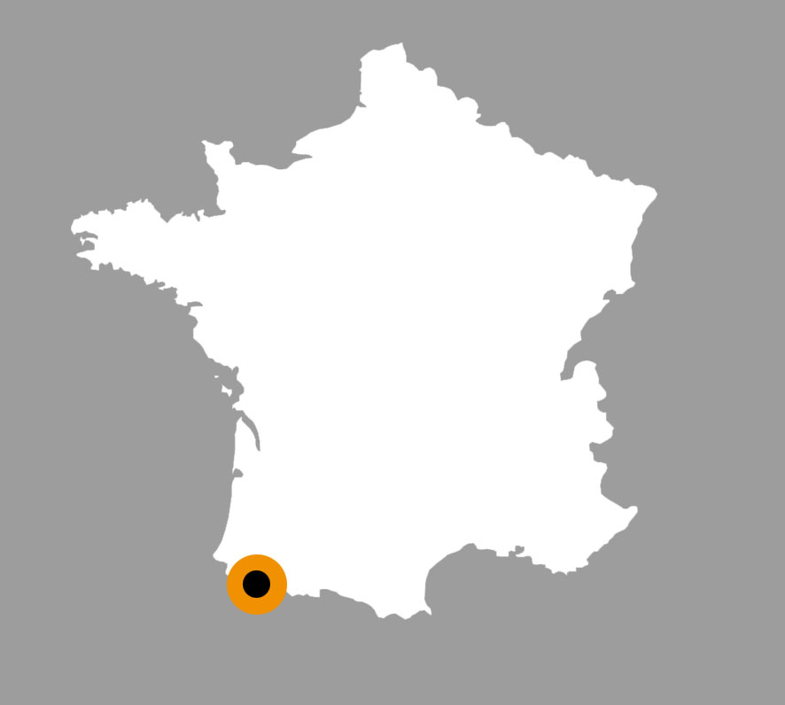 Localisation de la Grotte de La Verna en France